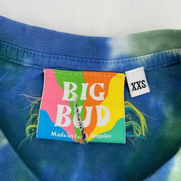 Big Bud Press Short Sleeve 2 T-Shirt Bundle Tie Dye Summer Tees Unisex Size XXS - Picture 12 of 13